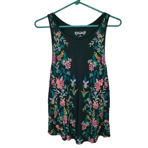 Mudd Tops - Mudd Brand Floral Print Tank Top